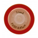 Titan3 Syringe Filter PVDF 0.45µm 17mm
