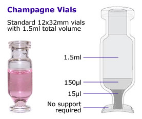 Champagne Vials