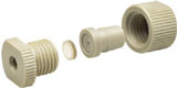 Peek in-line filter kit