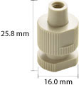 Peek in line filter kit